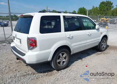 2006 Honda Pilot Ex-L из США, поврежденный, VIN 5FNYF28626B045005